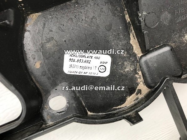 80A 853 692   AUDI Audi Q5 2018 2019 AUDI Q5 FYB  80A853692 výztuha masky pozadí upevnění držák masky grill  - 5