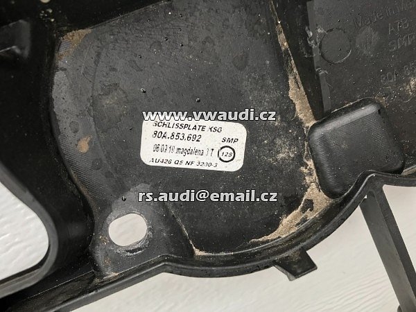 80A 853 692   AUDI Audi Q5 2018 2019 AUDI Q5 FYB  80A853692 výztuha masky pozadí upevnění držák masky grill  - 6
