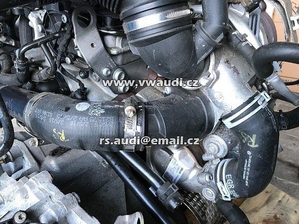 S21575 AA  trubka roura vedení vzduchu stlačeného turbo intercooler hadice tlaková  VW 1,6 TDI  Audi GOLF 7 VII  - 2