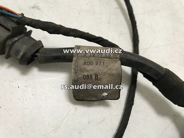 4D0 971 085 B Kabelový svazek Audi S8 4.2 Quattro kabelový svazek PDC 4DO 971 085 B - 5