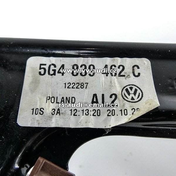 5G4 839 462 C stahovačka mechanizmus stahování skla okna na el. pohon   Golf 7 VII 5G  - 2