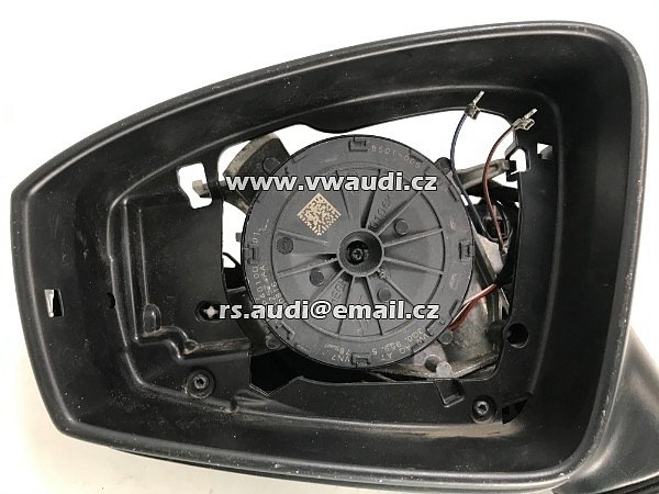 5NB 857 501 Orig VW Tiguan II AD1 vnější zrcátko boční zrcátko levé + Led blikač - 6