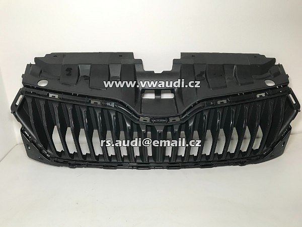 6V0 853 653 C ŠKODA Fabia III facelift 2020  6VO853653C   mřížka nárazníku přední maska grill . - 5