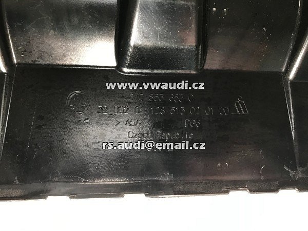 6V0 853 653 C ŠKODA Fabia III facelift 2020  6VO853653C   mřížka nárazníku přední maska grill . - 11