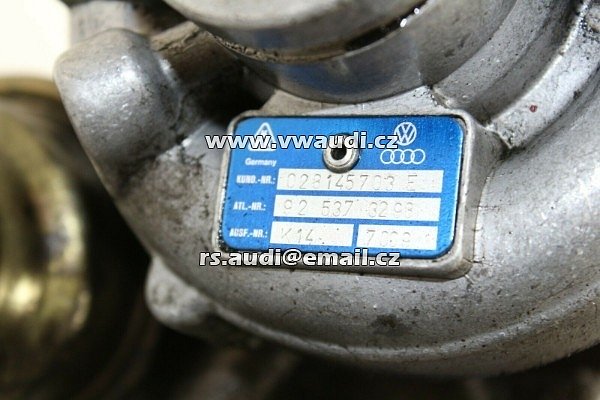 028 145 703 E Turbodmychadlo VW Passat Golf 3 1.9TD 55KW 028145703E - 4