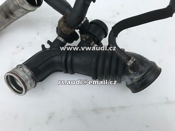 06A 145 681 H Originální SACÍ potrubí pro přívod vzduchu VW Golf mk4 Audi a3 TT 1,8t 20v  - 8