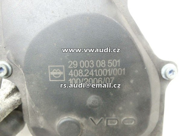 408 241 001 Servomotor vířivých klapek sacího potrubí sacího potrubí VW Passat 2.0 FSI - 2