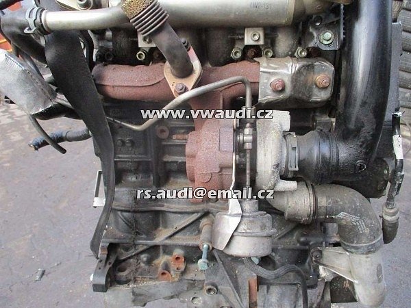 BTB motor motor bez příslušenství Motor VW Sharan TDI holý motor BTB 110 kW  150 PS  1.9 TDI Galaxy Sharan Alhambra - 5