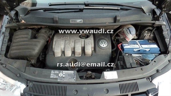 BTB motor motor bez příslušenství Motor VW Sharan TDI holý motor BTB 110 kW  150 PS  1.9 TDI Galaxy Sharan Alhambra - 10