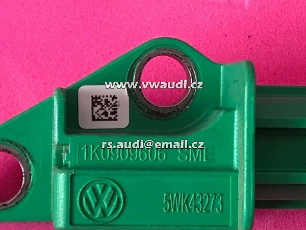 1K0 909 606 nárazový senzor airbagu pro VW Golf Rabbit Audi A4 A5 A6 Q7 - 2