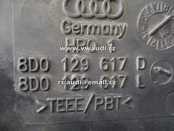 078 129 617 M  sací potrubí Audi A6 4B 3,0 V6 sací potrubí sacího potrubí 8D0129617D 078129617M - 2