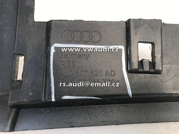 4L0 807 521 AD Audi Q7 4L 2009-2015 zadní nárazník spoiler spodní difuzor  - 5