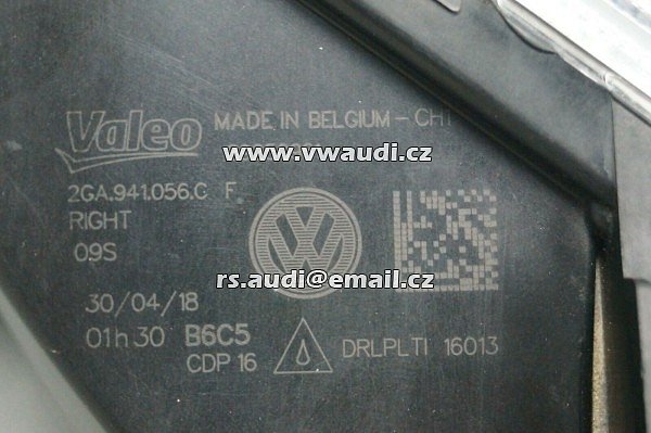 2GA 941 056 C LED halogen pro VW ROC 2019 světlo mlhovka originál - 4