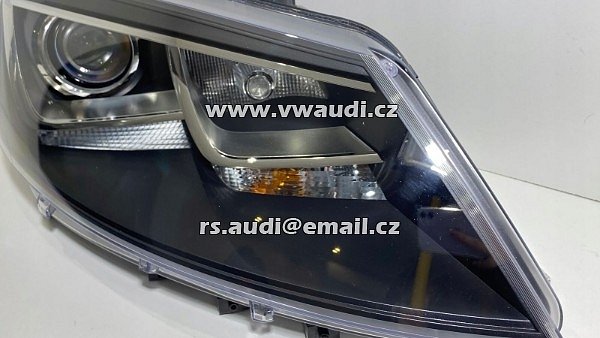 7N5 941 752 7N5 941 754 VW Sharan 2010- Bi xenon  světlomet pravé +  AFS do zatáčky - 3