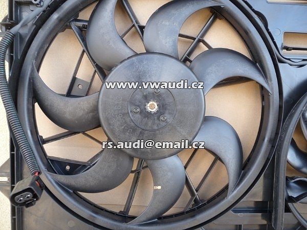 7H0 121 207H Sahara větráky chlazení chladiče voda motoru T5 2,5 TDI Transporter Multivan - 14
