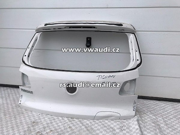 5N0 827 025 G VW Tiguan 5N 2007-2015 víko zavazadlového prostoru kufr páté dveře zadní - 2