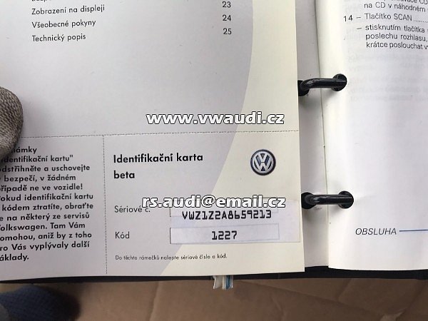 VW Bora Benzin AZD IV 1,6 16V 16 V Motor AZD náhradní díly černá barva  - 43