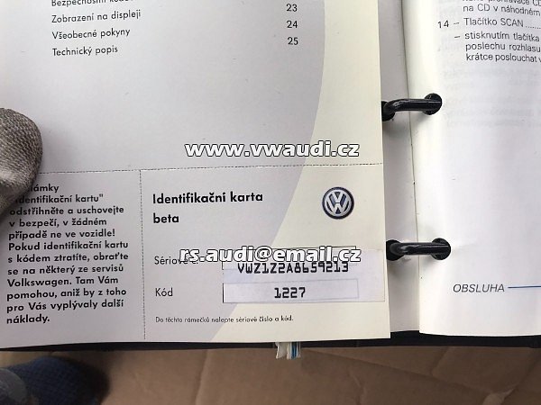 VW Bora Benzin AZD IV 1,6 16V 16 V Motor AZD náhradní díly černá barva  - 44