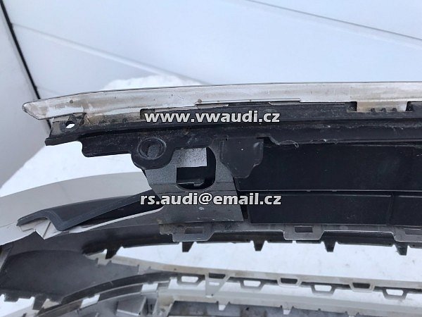 2G0 807 221 Nárazník přední přední + VW Polo VI 2G od 2017 MASKA Chrom lišta  - 7