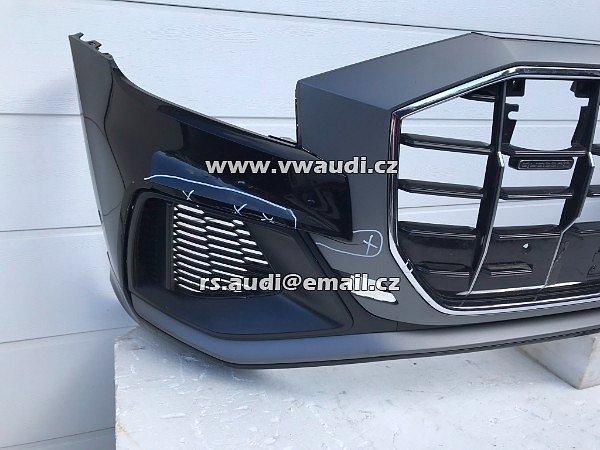 4M8 853 651D Audi Q8 4M8 S Line 2018- maska mřížka na náhradní díly chromy znak jednotlivě  - 19