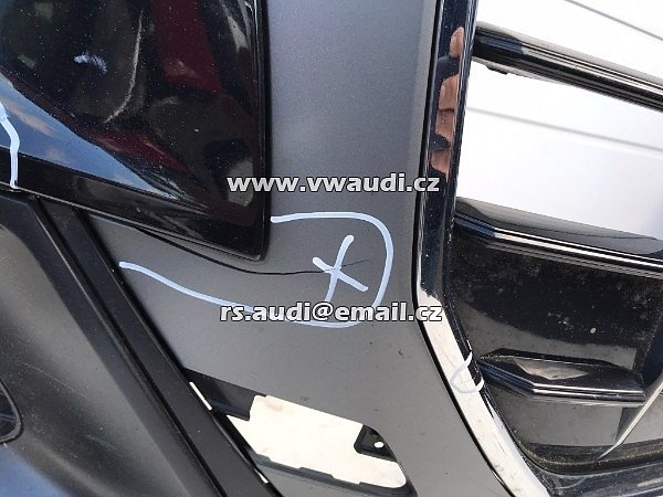 4M8 853 651D Audi Q8 4M8 S Line 2018- maska mřížka na náhradní díly chromy znak jednotlivě  - 17