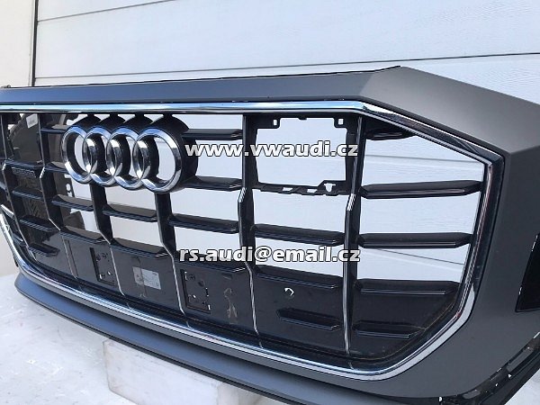 4M8 853 651D Audi Q8 4M8 S Line 2018- maska mřížka na náhradní díly chromy znak jednotlivě  - 12