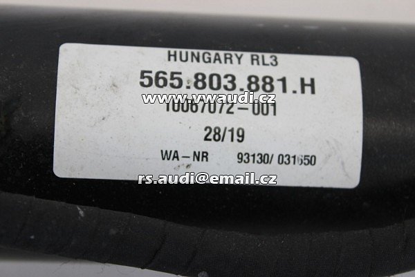 565 803 881 H Otočné závěsné zařízení Škoda Kodia 2018 + - 15