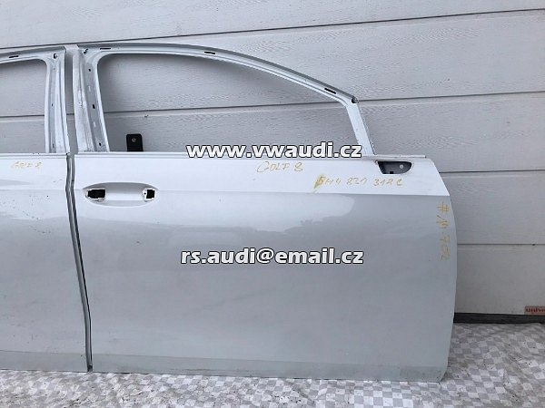 5H4 831 312 C Dveře VW Golf VIII 8  Přední pravé dveře Spolujezdec  - 4
