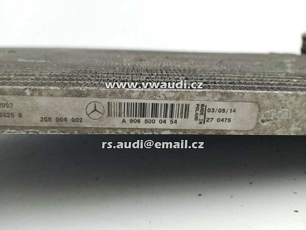A 906 500 04 54 / 2E0820413F chladič klimatizace hliník + vysoušeč pro Mercedes Sprinter VW Crafter - 3