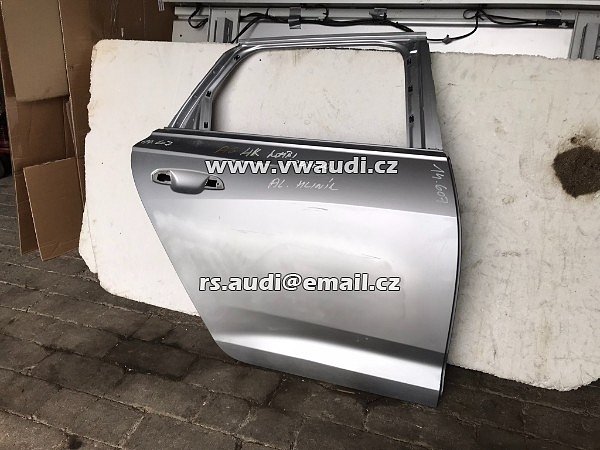 DVEŘE PRAVÉ ZADNÍ Audi A6 S6 4K C8 sedan limuz od roku 2018 + Aluminium AL hliník - 5