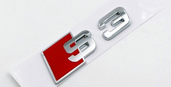 Audi S3 Emblem- - 2
