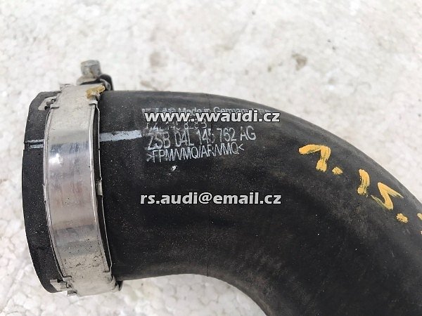 Audi A4 8W tlakové potrubí sacího potrubí plnicího vzduchu 04L 145 762 AG - 2