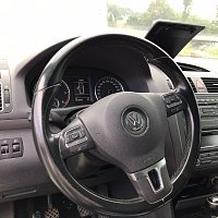 VW Touran Passat   VW Sportovní Volant + airbag . kožený + multifunkce . - 2