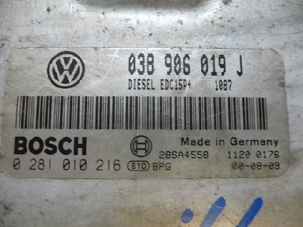 Řídící jednotka motoru ECU VW Sharan 1,9 TDI - 2