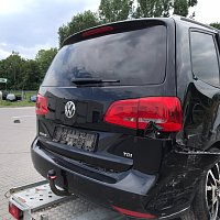 VW Touran 1,6 TDI CAY MAW náhradní díly  C9X LC9X černá barva - 11
