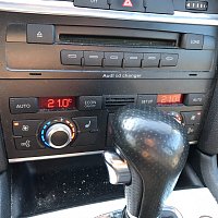 Audi Q7 4L 4,2 TDI  panel klimatizace topení 4L0 919 158 D zobrazovaci a obsluzna jednotka - 2