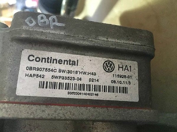 VW Golf 6 zadní Diferencial Diff. HAA350 - 0BR 525 010B  OBR 907554C - 16