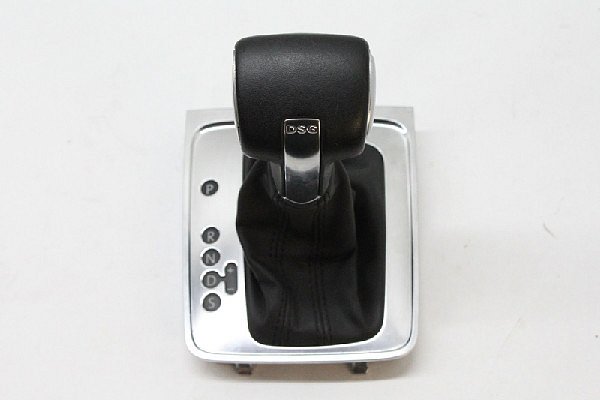 VW Passat CC DSG  Hlavice řadící páky chrom + kůže 3C1 713 203A QUN - 3