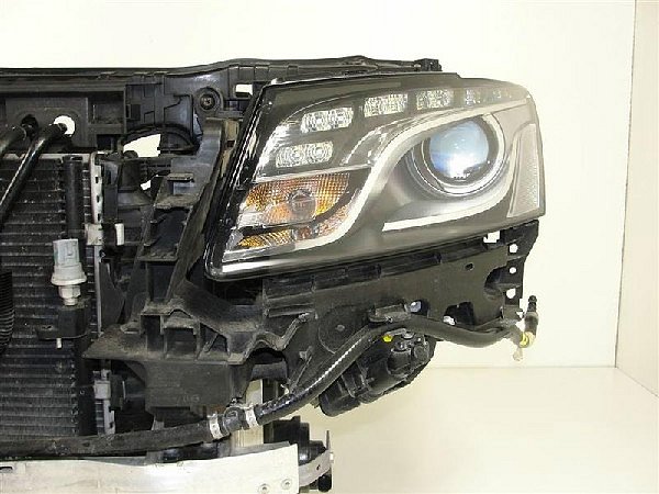 Audi Q5 S-Line  kapota, xenon, blatník , chladič,nárazník,čelo,  přední část kompletní - 3