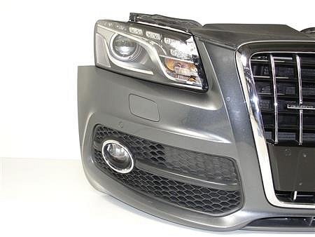 Audi Q5 S-Line  kapota, xenon, blatník , chladič,nárazník,čelo,  přední část kompletní - 7