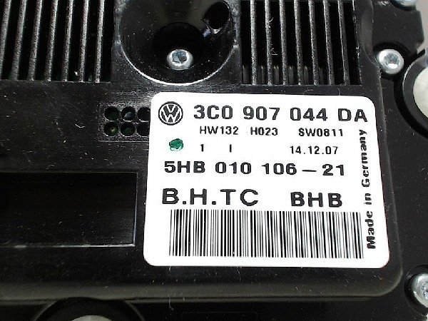  3C0 907 044DA VW Passat 3C  Panel ovládání klimatizace - Climatronic   - 2