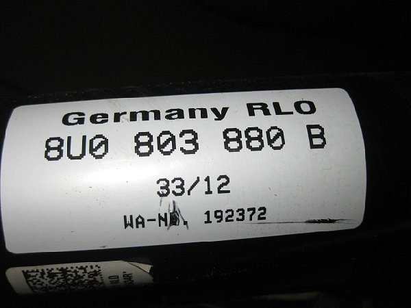8U0 803 880 A/B  tažné zařízení Audi Q3 8U Audi Q3 8U - 8