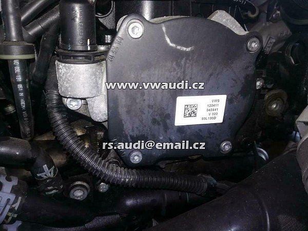 03L 100D  03L145112 Vakuové čerpadlo brzdy Volkswagen Golf 2011  pumpa podtlaková 