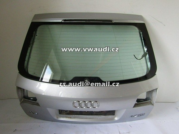  4F9 845 501B sklo okno na kapota zadní víko kufru páté dveře  zadní kufr AUDI A6 4F 3.0 165 KW 5P D H ((vhodné pro: A6 Avant)