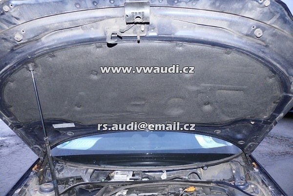 8P0863825G  Tlumení zvuková izolace Audi A3 8P, izolace kapoty, izolace kapoty TDI izolační rohož 3 + 5 dveřová