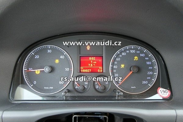 1T0 920 862 K Přístrojová deska tachometru tachometru VW Touran 1T Caddy 2K 1TO920862K TDI