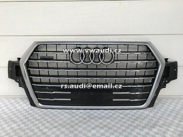 4M0 853 651 F/G  Audi Q7 4M  S LINE Quattro 2015 Maska grill přední  maska do předního nárazníku 4MO853651F/G