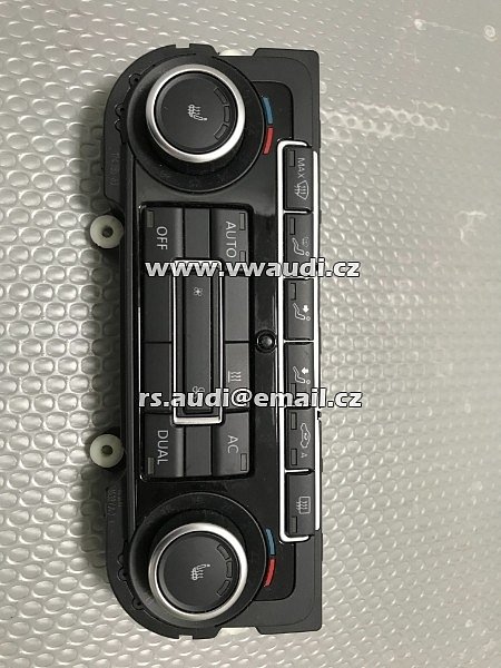 5K0 907 044 EC 5KO 907 044 EC  Ovládací panel klimatizace klimatizace VW Passat B7 ovladač klimatizace