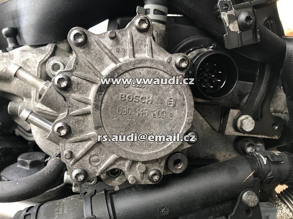 03G 145 209 C Audi VW Seat Škoda 2.0 TDI Palivové a vakuové čerpadlo pumpa vývěva tandem 03g145209 D 03g145209c Bosch 