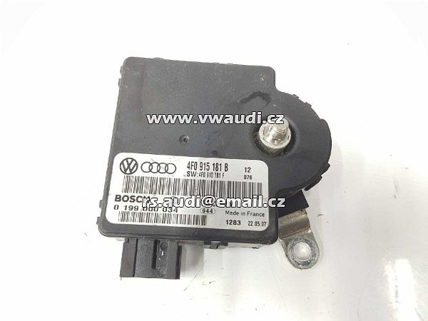 4F0 915 181 B Řídicí jednotka monitorování baterie Audi A6 4F monitorování baterie 